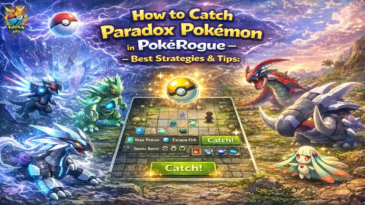 How to Catch Paradox Pokemon in PokeRogue Best Strategies Tips