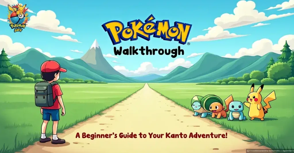 Pokemon Fire Red Leaf Green walkthrough journey start