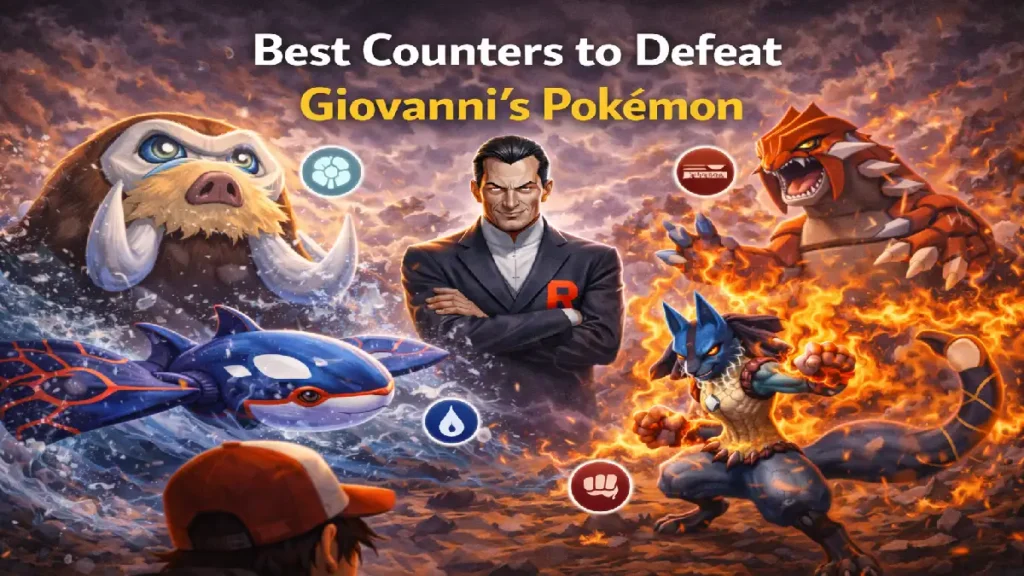 Best Counters to Defeat Giovanni' Pokémon