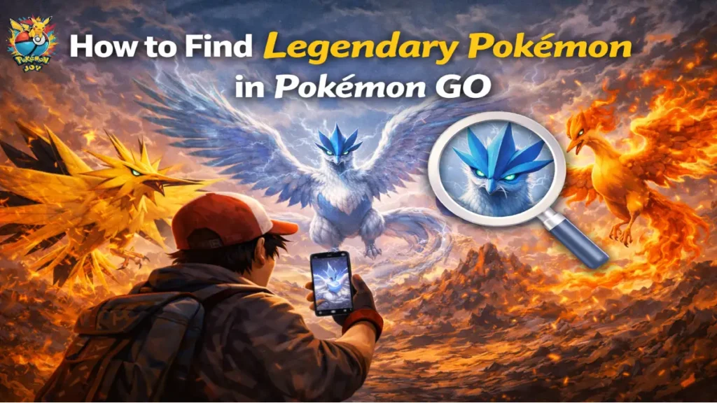 How to Find Legendary Pokémon in Pokémon GO
